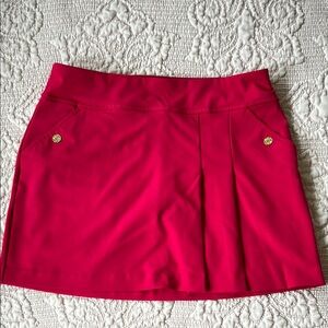 Lilly Pulitzer Vibrant Pink Mini Skirt